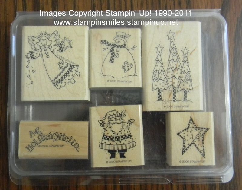 Retired Stampin' Up! Halloween & Christmas Stamp Sets for Sale
